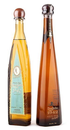 Don Julio 1942 Tequila Bottles Old and New