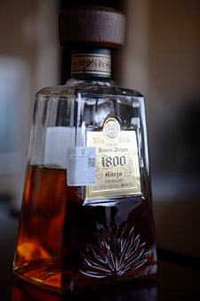 This bottle of 1800 Añejo was produced in the Cuervo distillery.