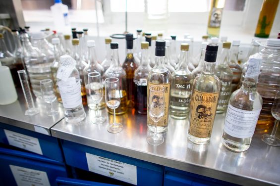 Análisis de laboratorio de tequila