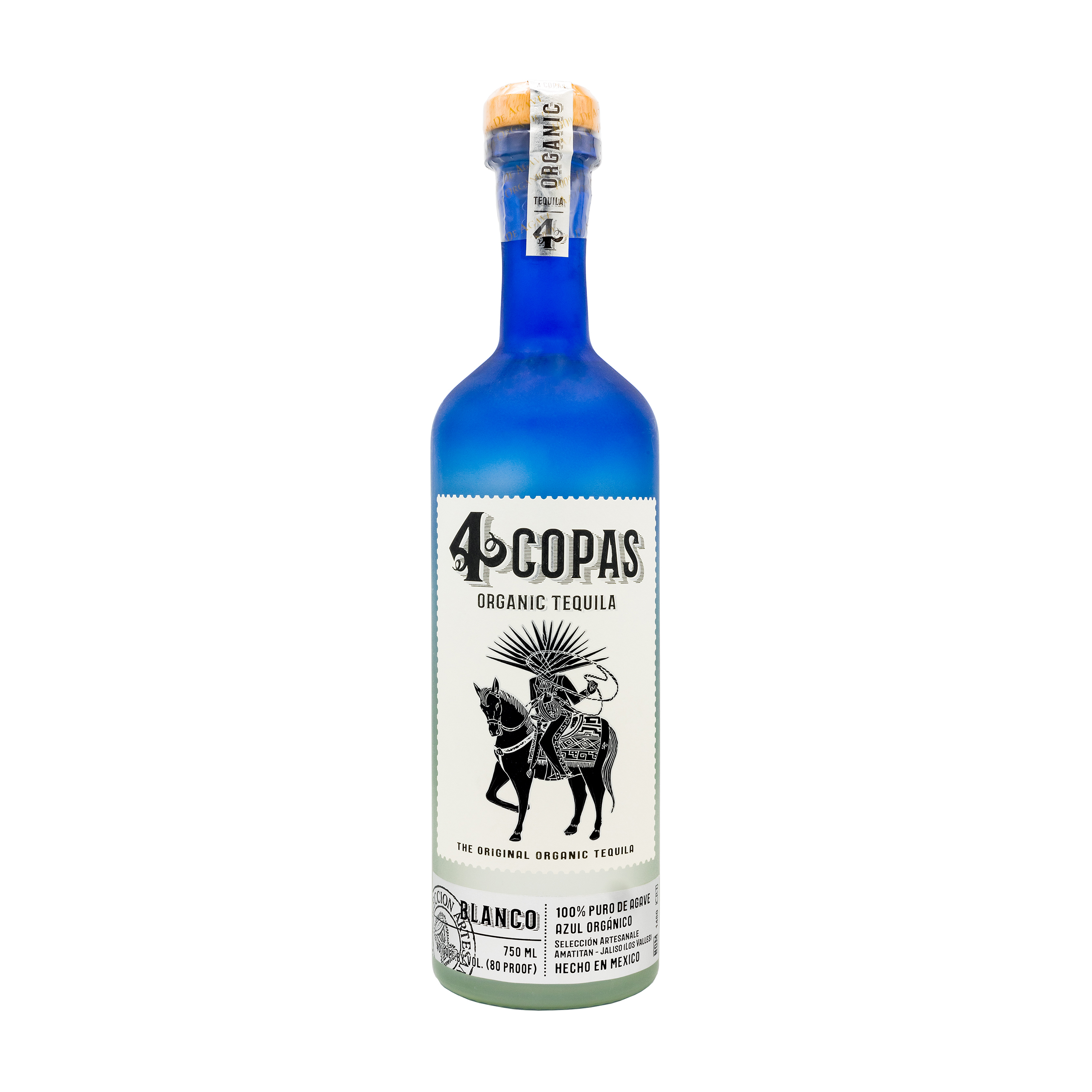 4 Copas Organic Tequila Blanco